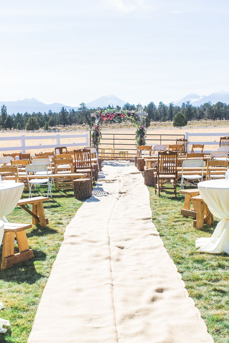 Backyard Wedding In Bend Oregon