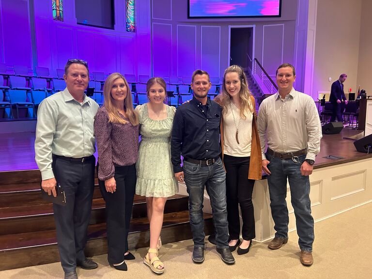 When the Wilcoxon and Franks families joined Jefferson Baptist Church