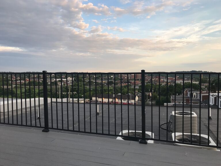 Our first apartment at City View Lofts in York. 