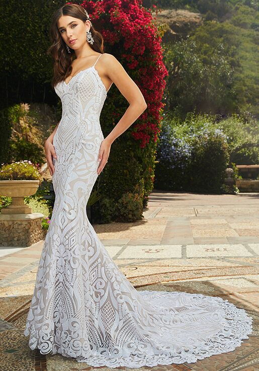 casablanca mermaid wedding dress