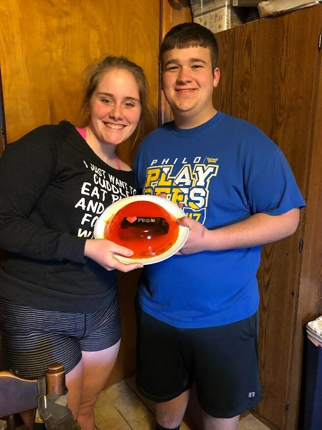 Logan's promposal, He knows Maggie's Office loving heart