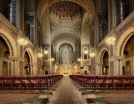 Church wedding venue in New York, New York.