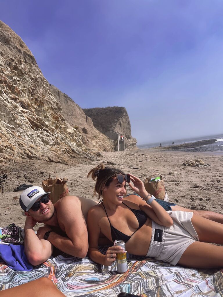 Presley and RJ were in a long-distance relationship for just over a year before making the move to OC. Presley lived in Shell Beach, while RJ resided in San Francisco, located over a four-hour drive away. Despite the distance, they made it a priority to see each other every weekend!