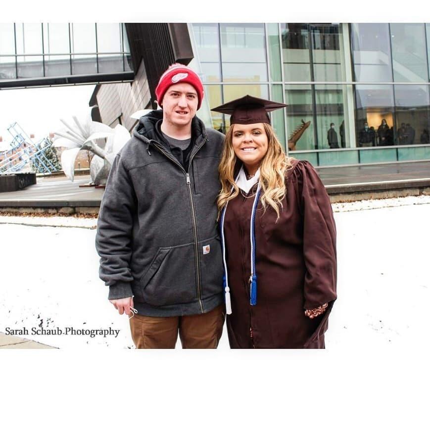 Sarah's Graduation from WMU for her Counseling Masters Degree