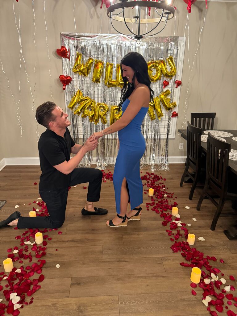 WE'RE ENGAGED!! Best day to date!