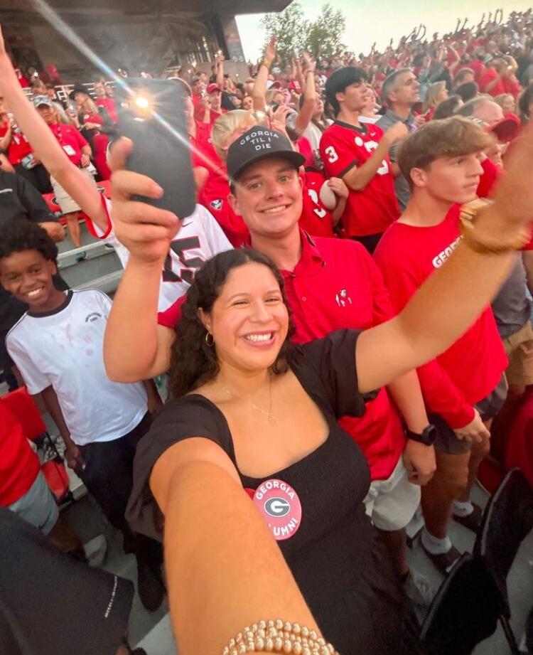 Many Saturdays watching the dawgs play!