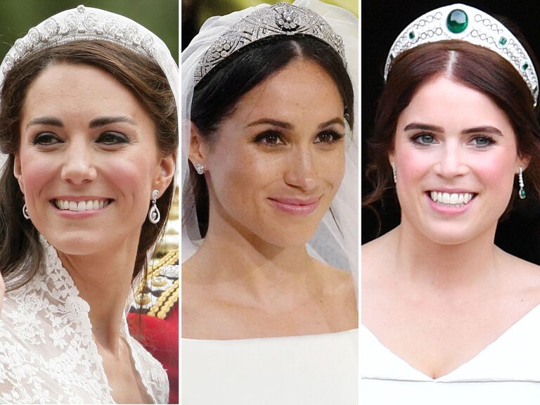 Famous Royal Wedding Tiaras Meghan Markle Kate Middleton Tiaras