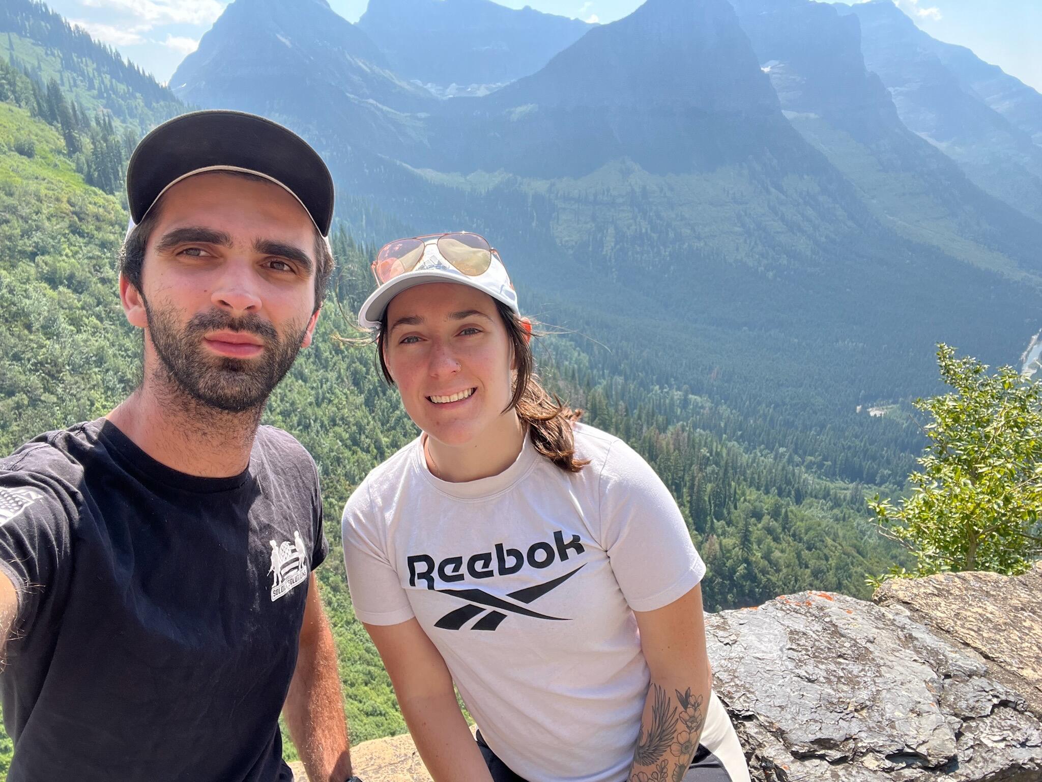 In Glacier National Park, MT