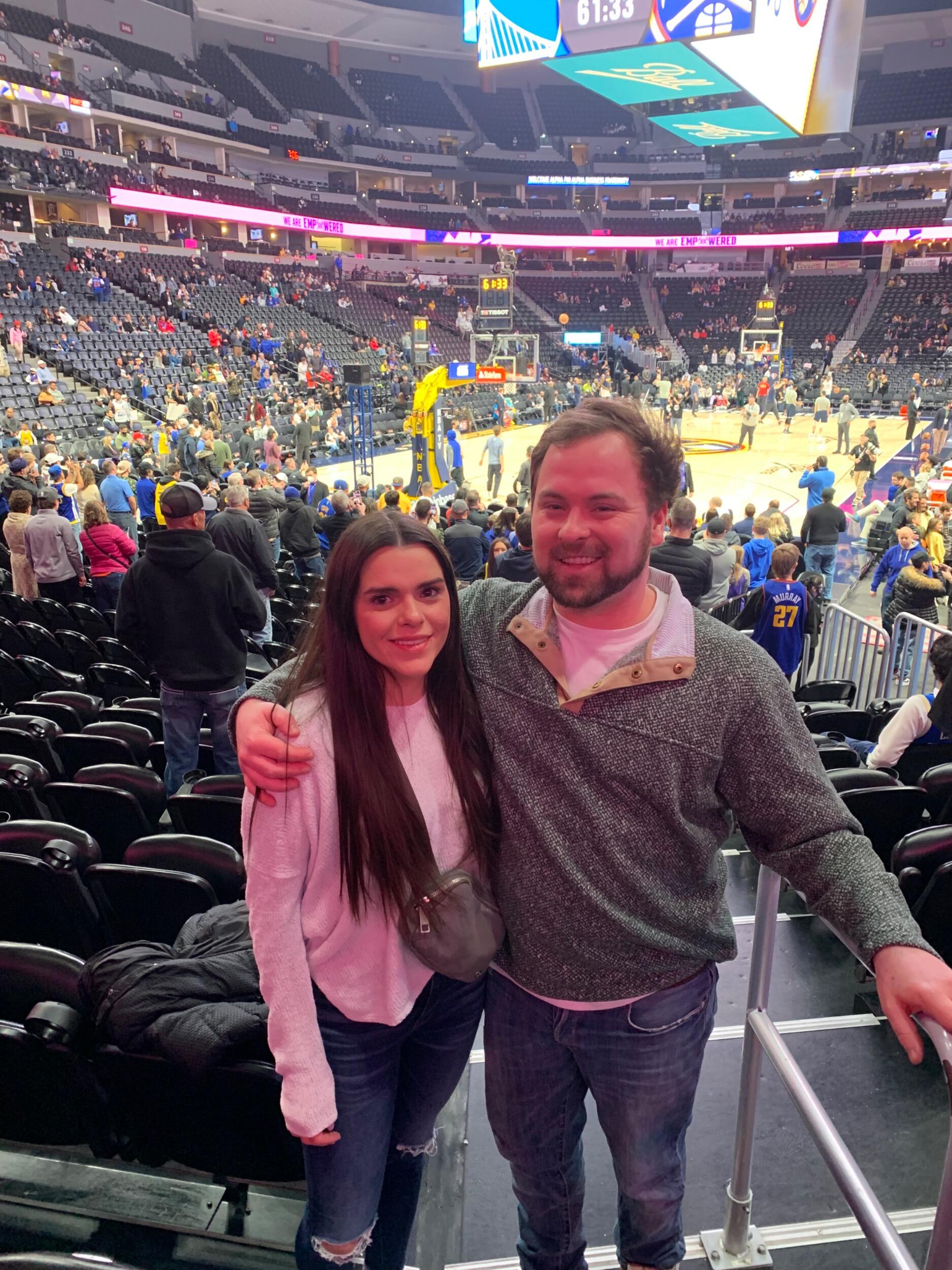 Denver, CO -- Nuggets vs. Golden Warriors