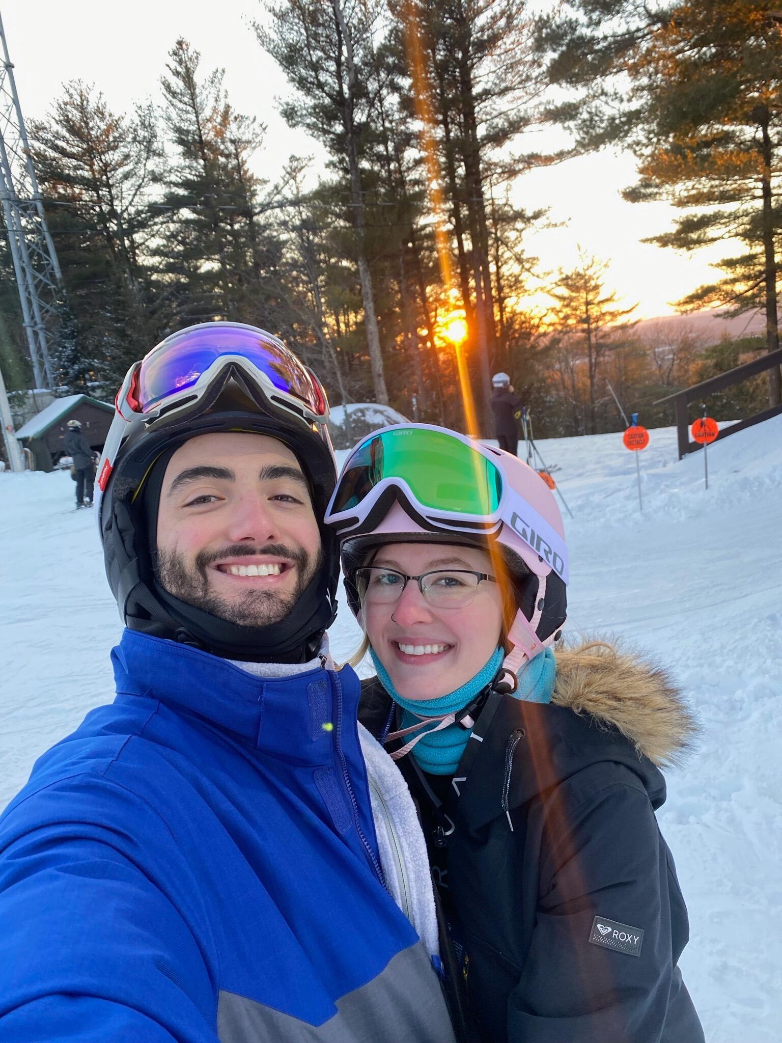 First Ski Trip. Pats Peak, NH