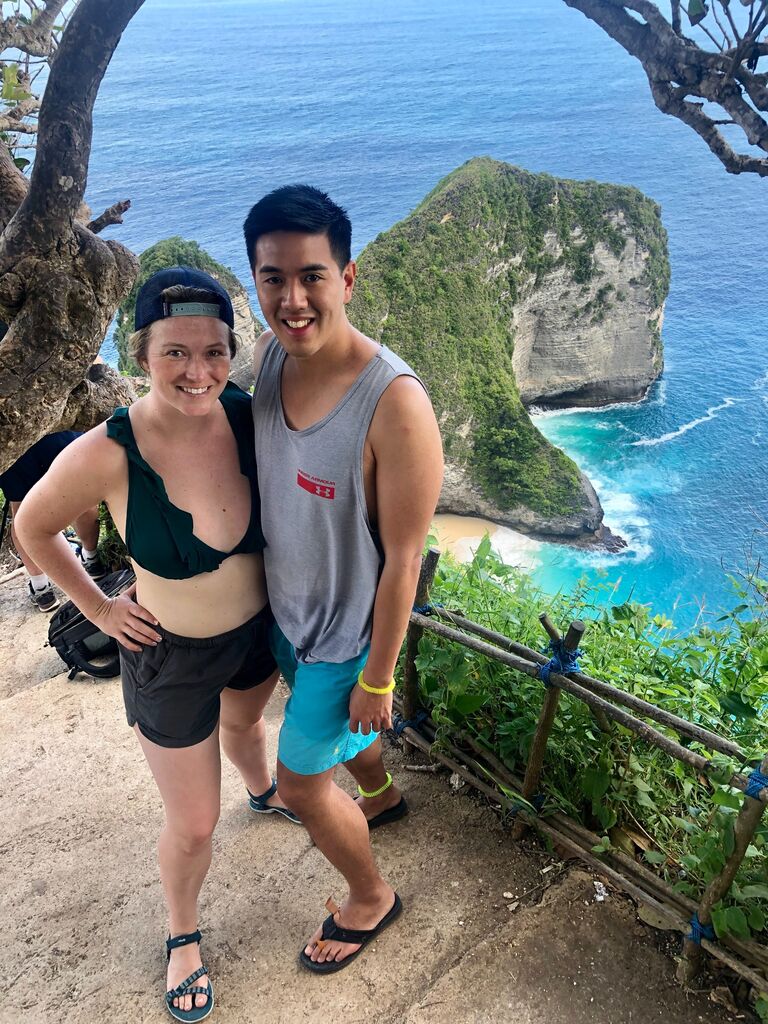 1st trip to South East Asia together in Bali