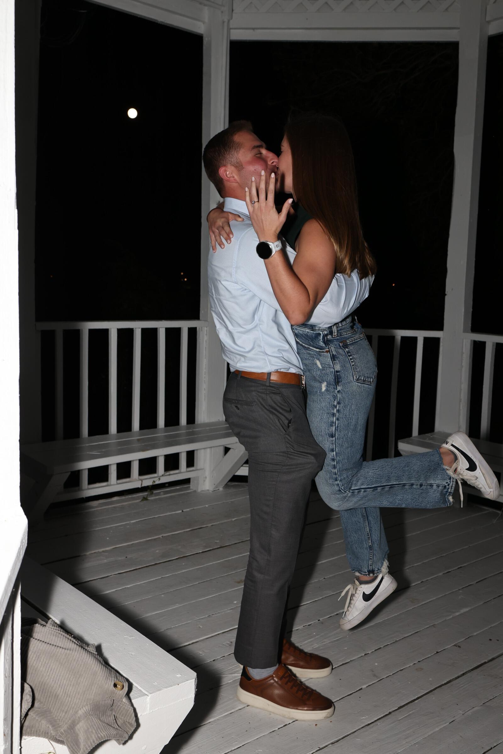 The day Rebecca said YES!