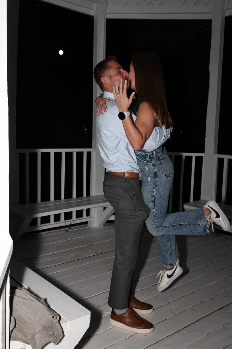 The day Rebecca said YES!