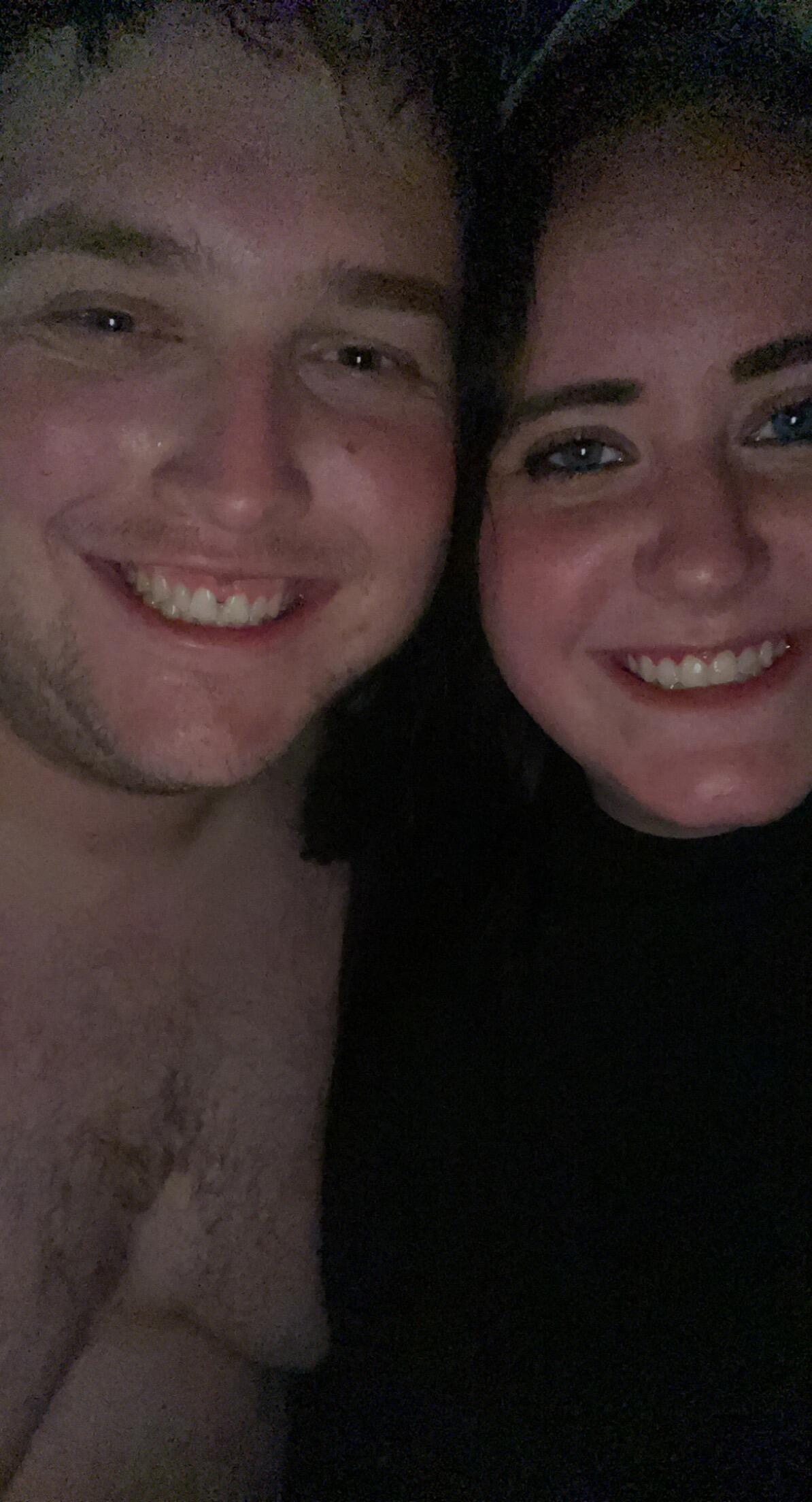 Brett picked Sarah up for La Carreta then they went to Mr. Goodies for ice cream then they went into the pool and did night swimming!