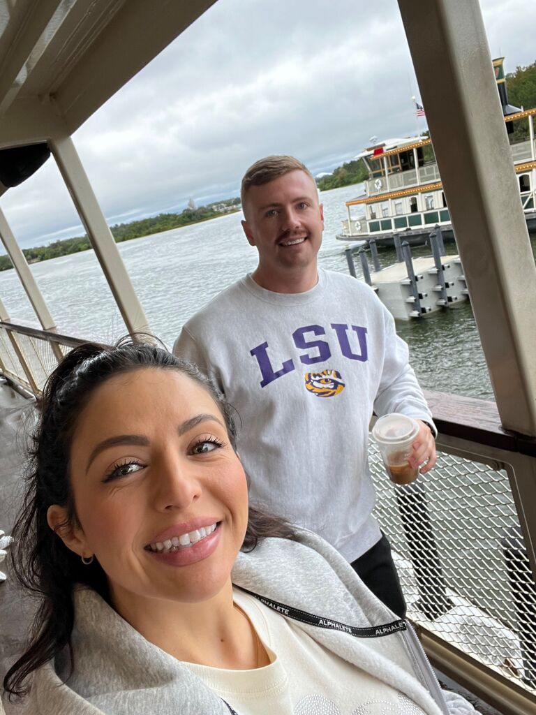 The weekend we got engaged in Florida at Disneyworld! For those who don't know, I love everything Disney!