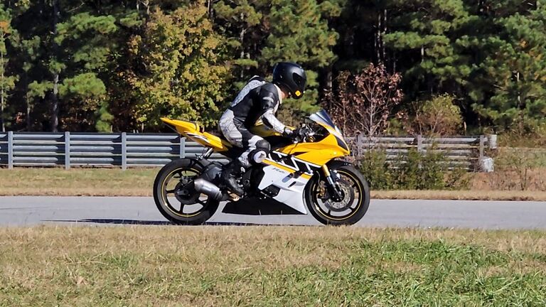 Katarina and Tony go to their first Track Day. 