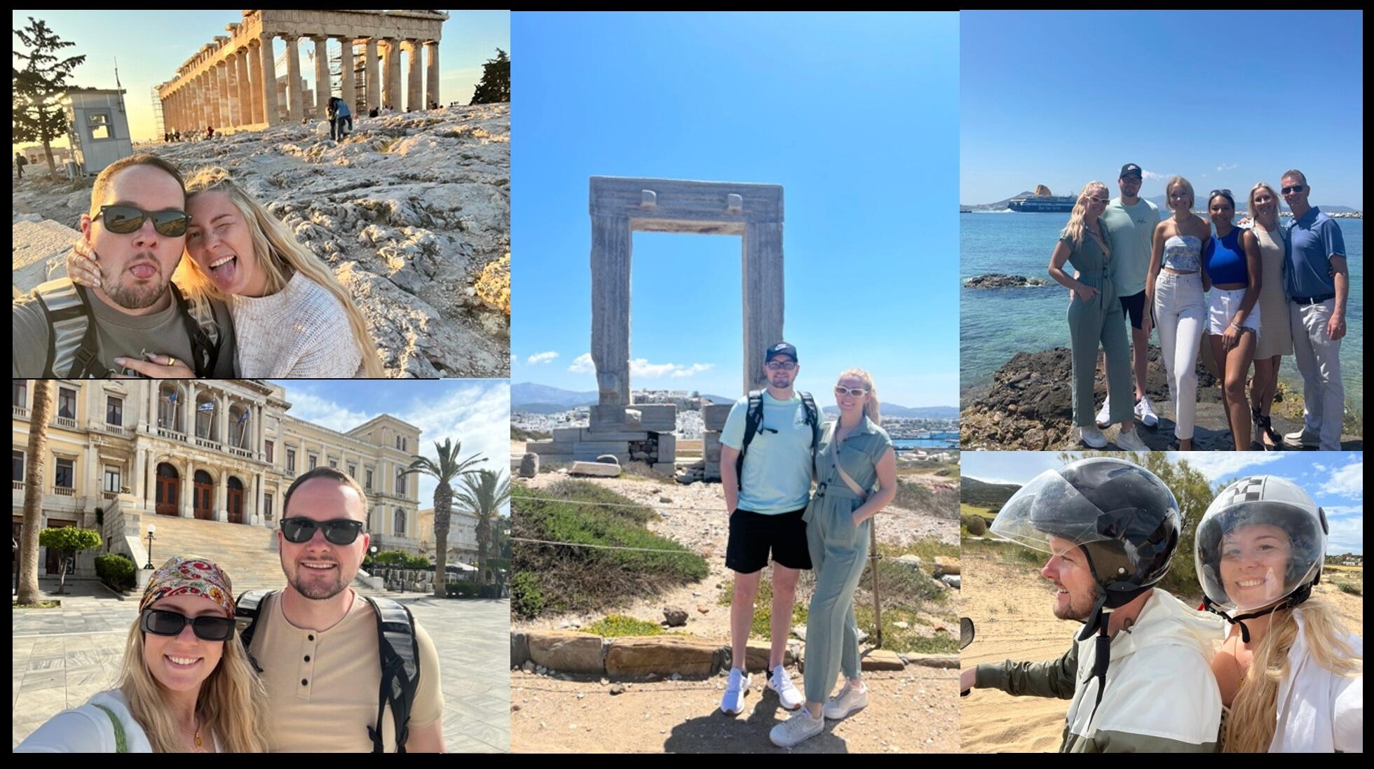 Joseph survived his first Kuptz family trip as we traveled to Greece! 
