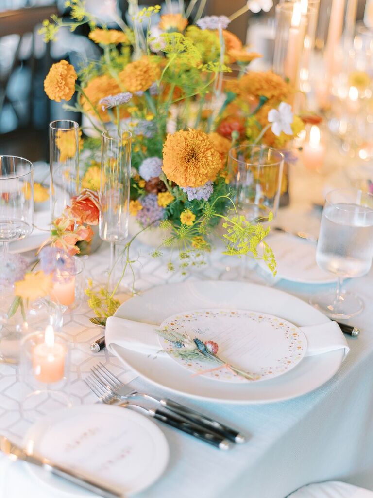 Yellow wildflowers