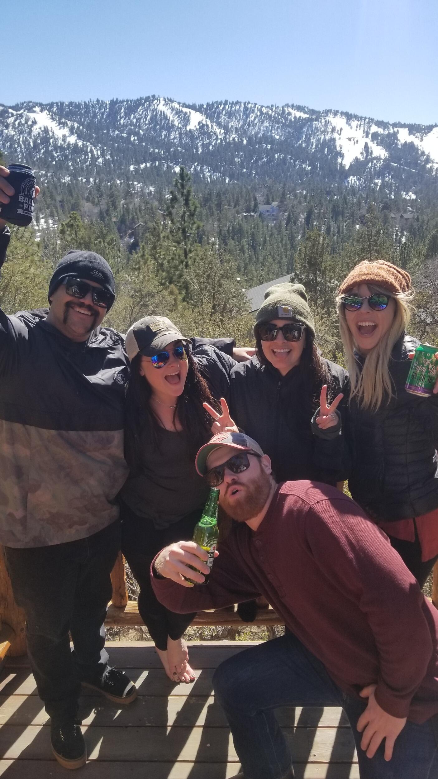 Big Bear hangouts with the crew.