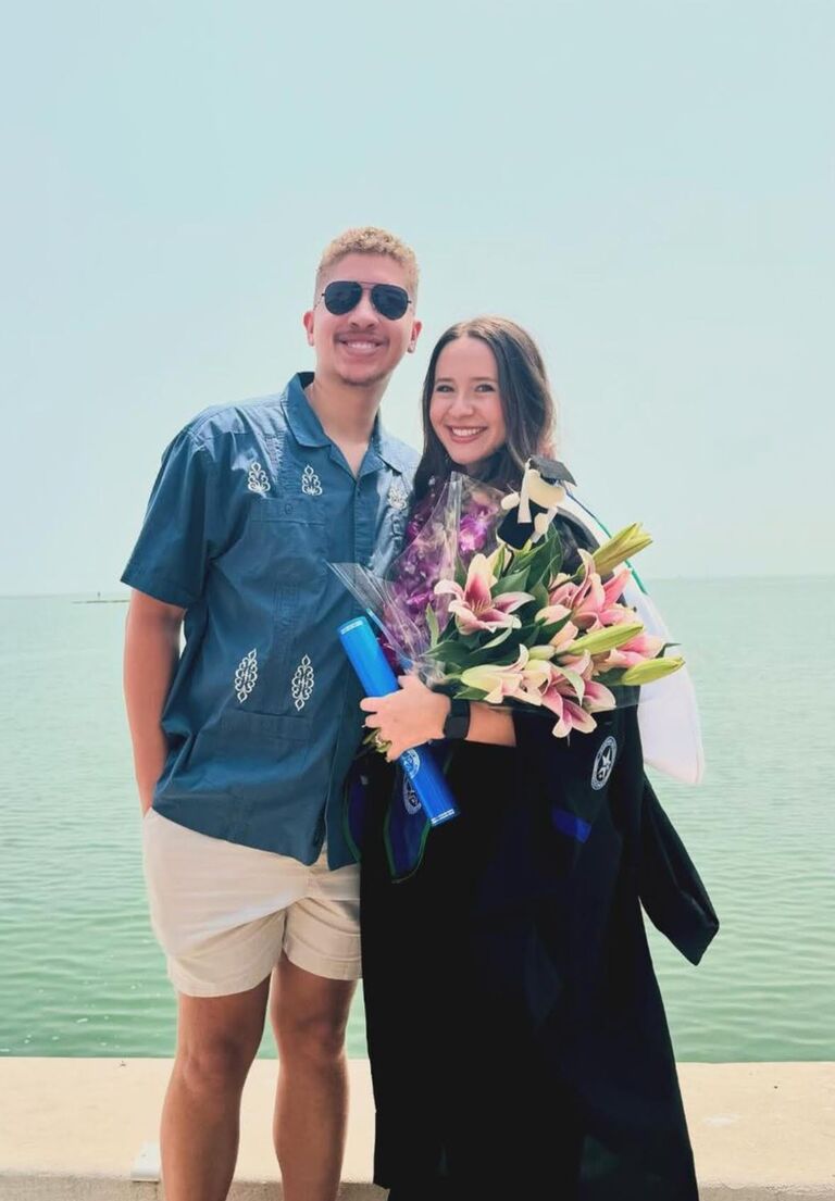 Brook's graduate graduation