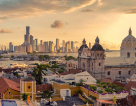 Cartagena, Colombia honeymoon destination in South America