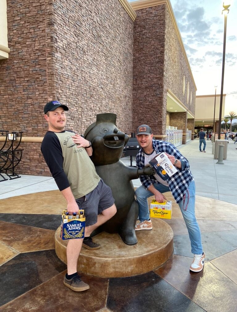 Chase's first time in Florida. We traveled there for Thanksgiving where he met a bulk of my family for the first time. 
