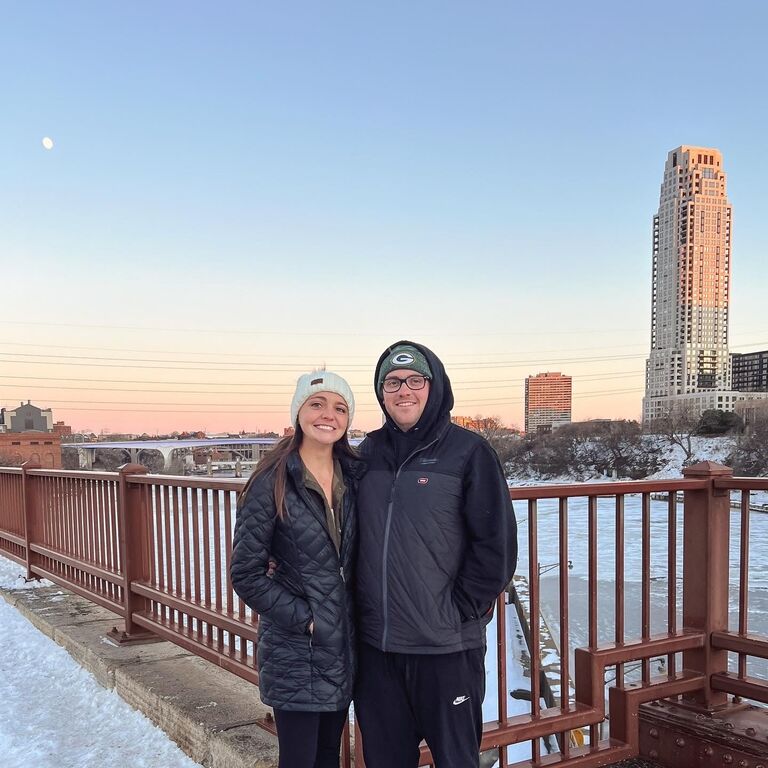 Our first trip together to Minneapolis for the weekend. The day someone thought Isaac was going to finally propose ;)