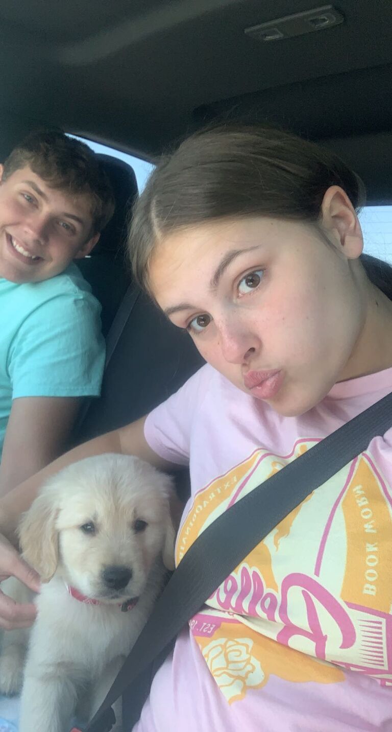 The day we brought Tucker home!