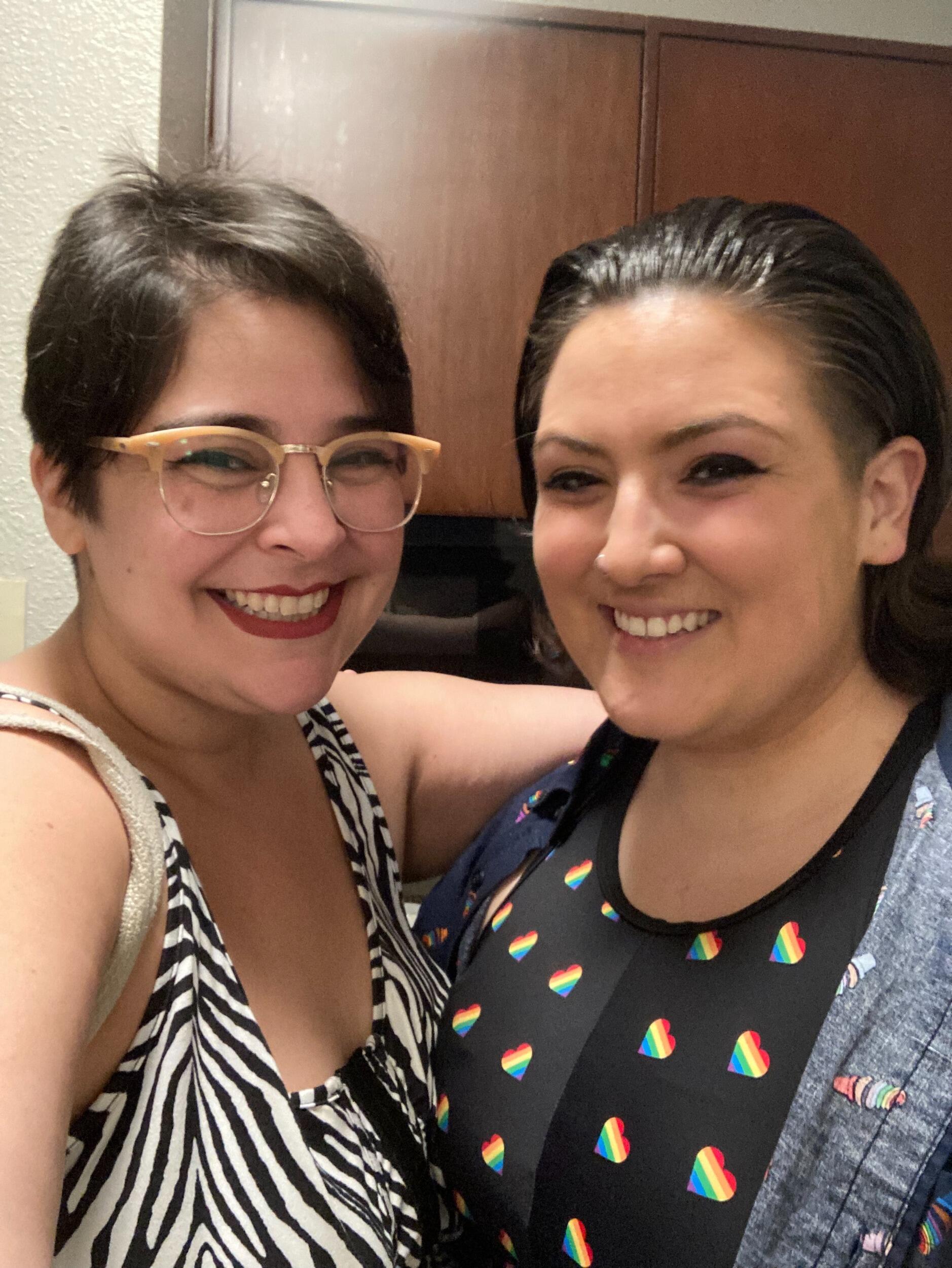 Ada and Simone celebrated Pride 2021 in Seattle