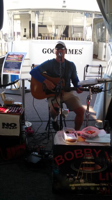 Bobby V's 5's Live Music Show singer/songwriterOMB - One Man Band - Boca Raton, FL - Hero Main