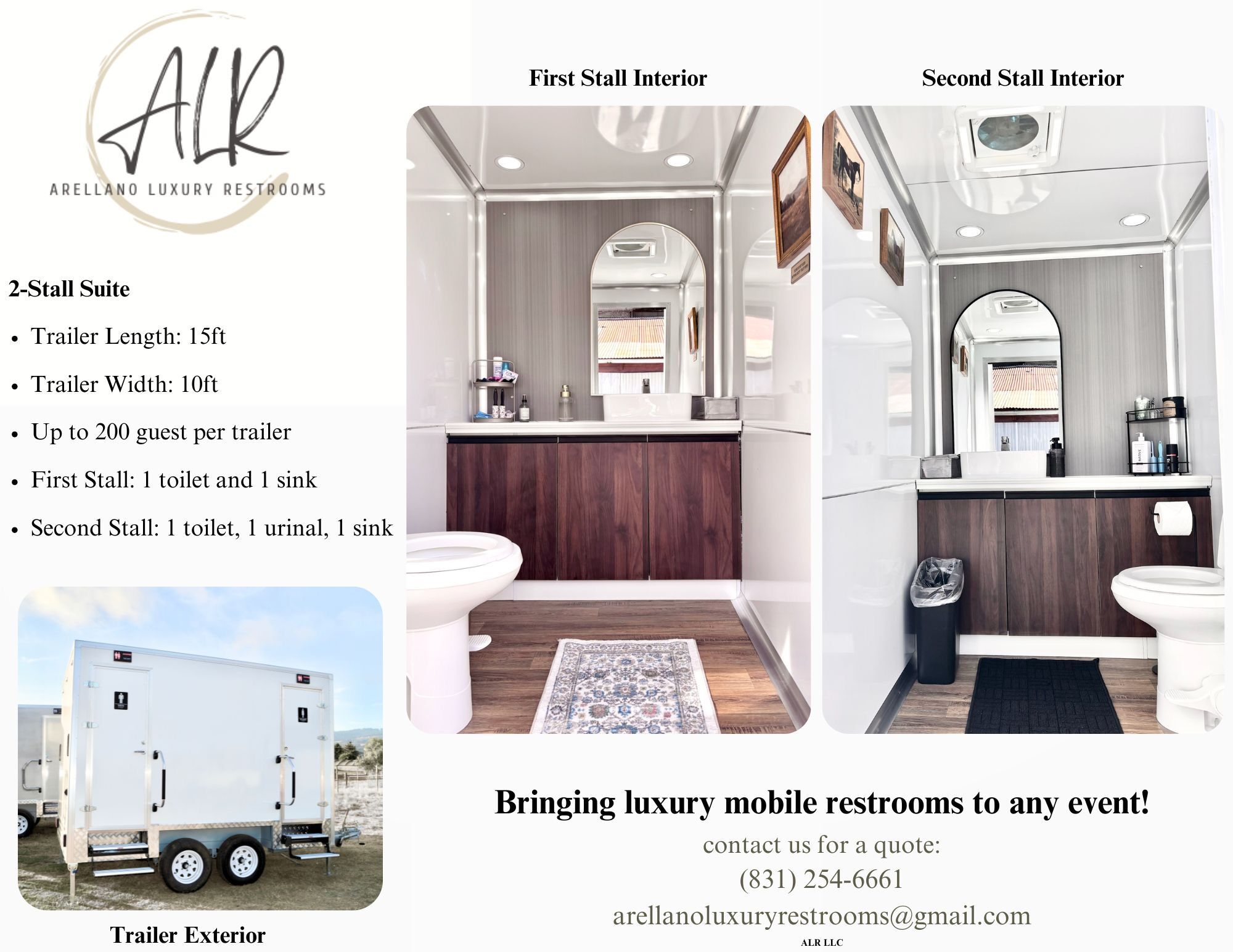 Arellano Luxury Restrooms + Updated Prices - The Knot