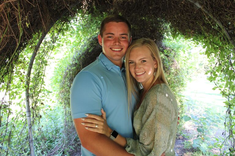 We got engaged! Best day yet! 