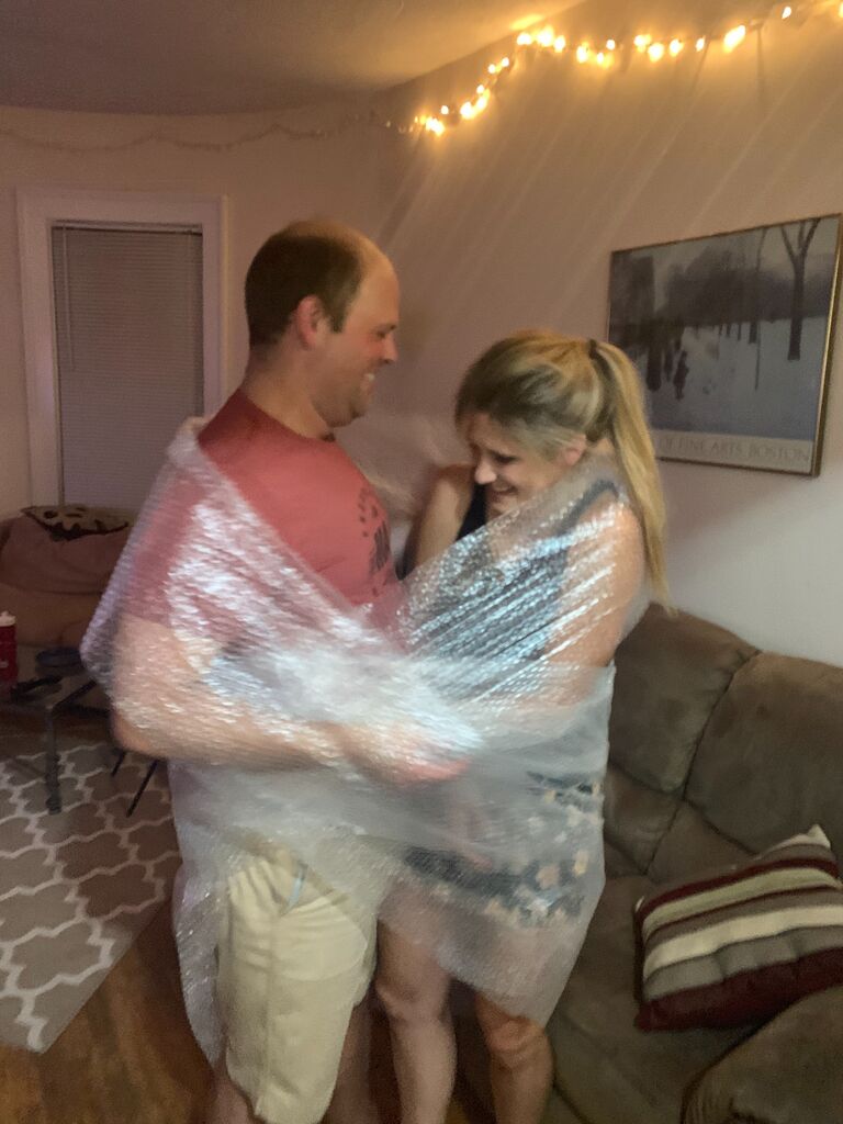 The moved into together (with fantastic roommates Cam and Lil!) and were pretty much inseparable.