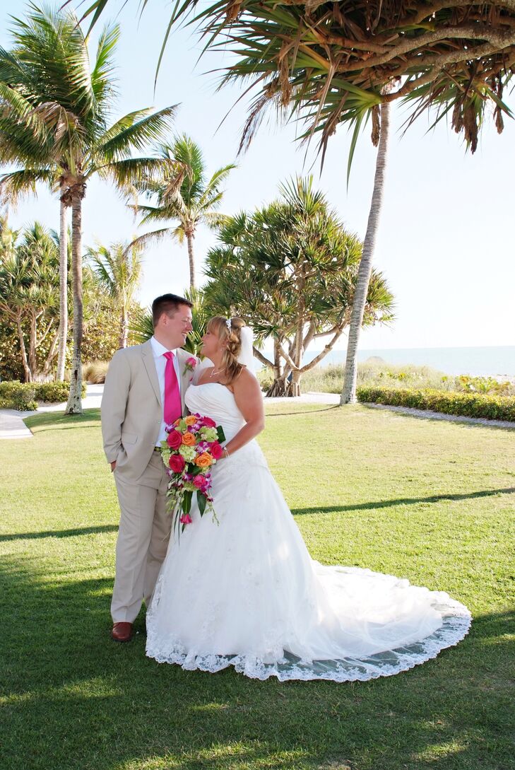 A Whimsical Tropical Themed Wedding At The Naples Beach
