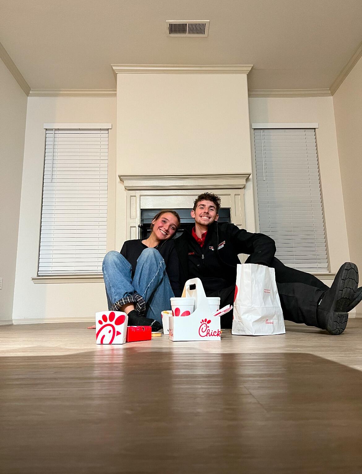 We moved into our first apartment!