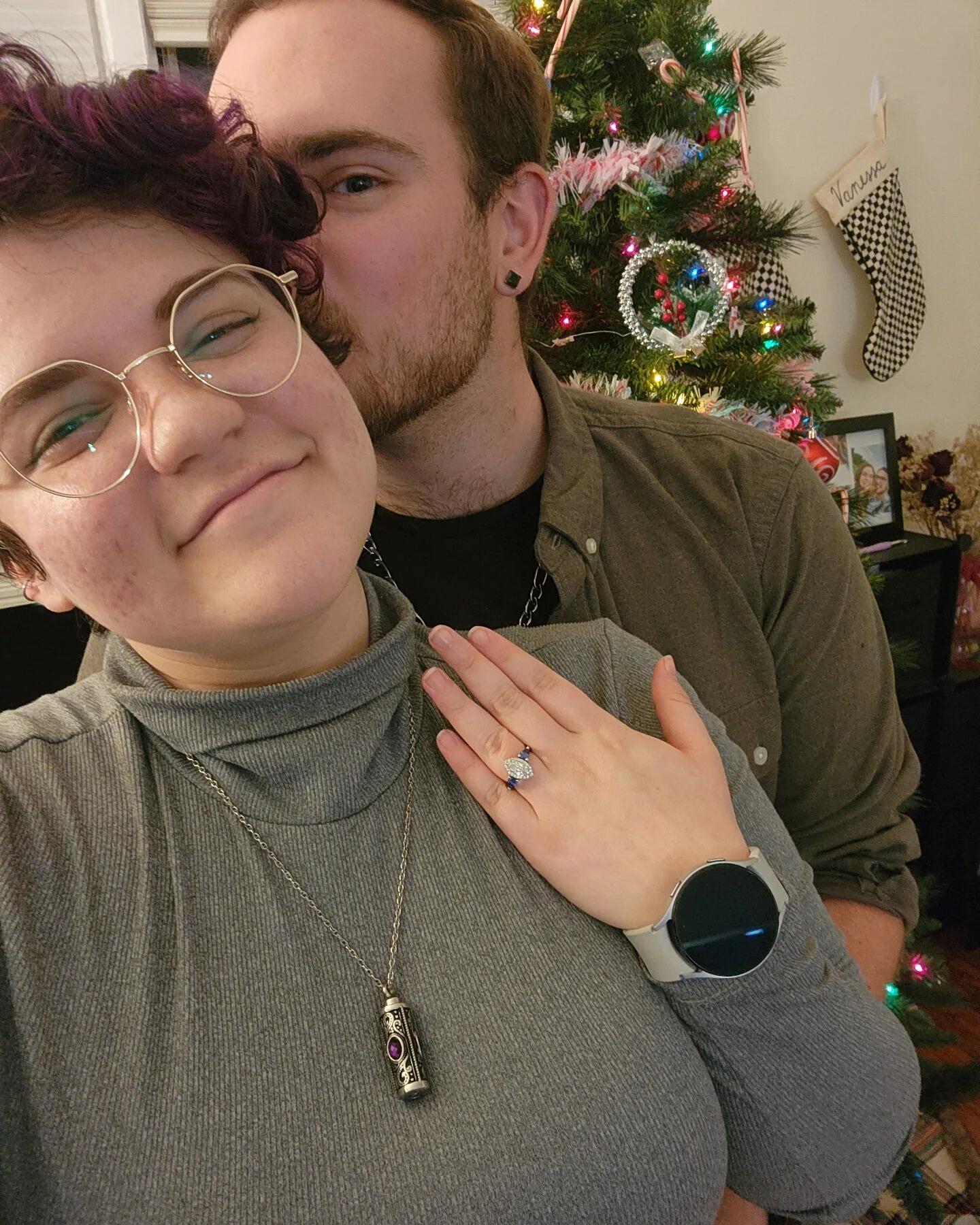 We're engaged!!! And that's what brings us to the present. Now we are navigating the joys of wedding planning but also preparing for our marriage and lives together. We couldn't be happier!
