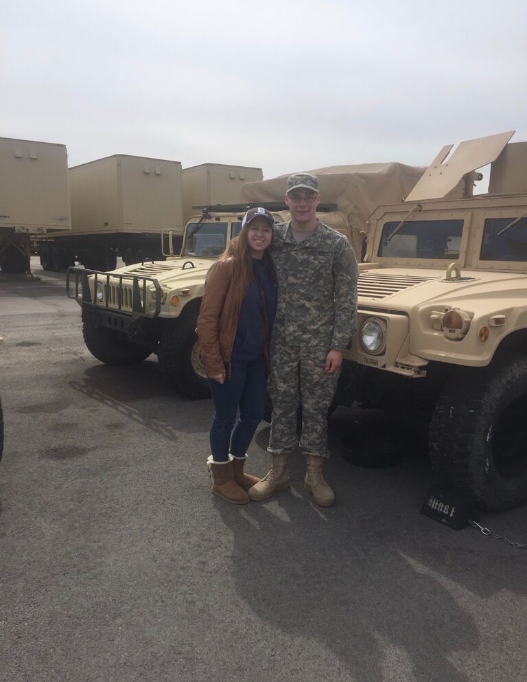 Seth gets back from basic training.
