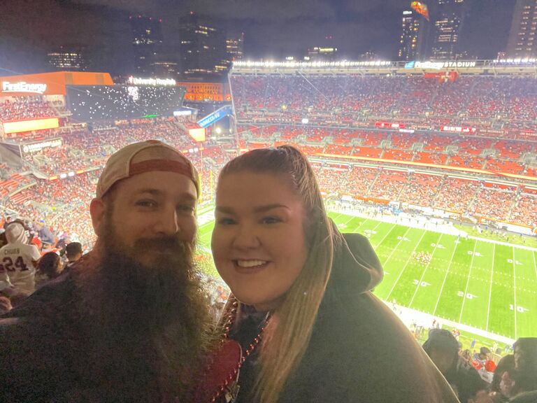 Our first Browns game :)