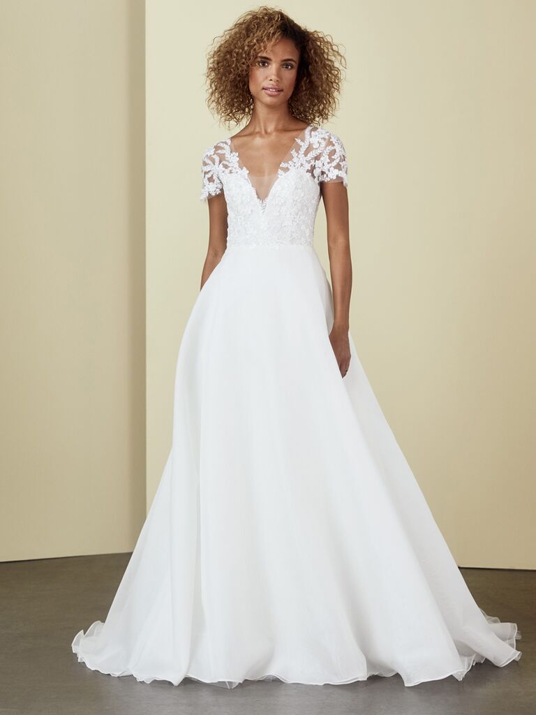 Nouvelle Amsale Wedding Dresses Fall 2020 - Dress for the Wedding  Amsale  wedding dress, Fit and flare wedding dress, Amsale bridal