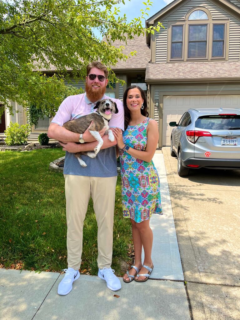 Our first home.