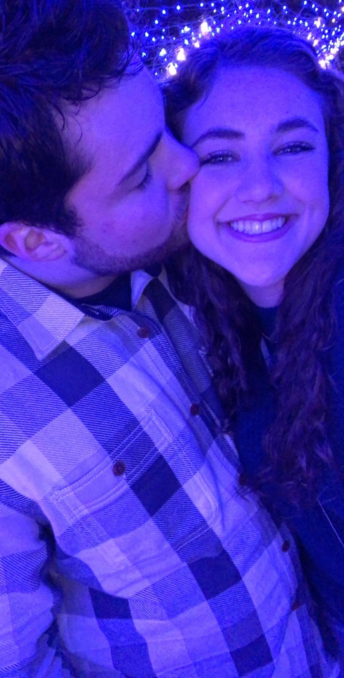 Nothing really happened today, I just really liked her smile in this pic ;) 