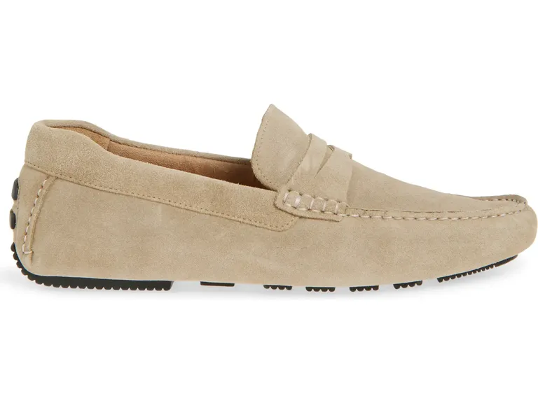 Nordstrom beige driving loafer for beach wedding shoes 