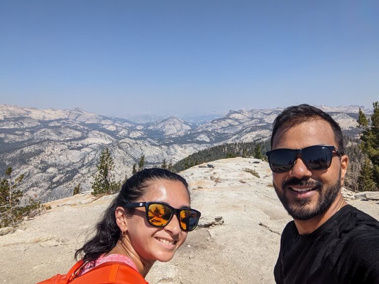 On Cloud's Rest in Yosemite National Park :)
