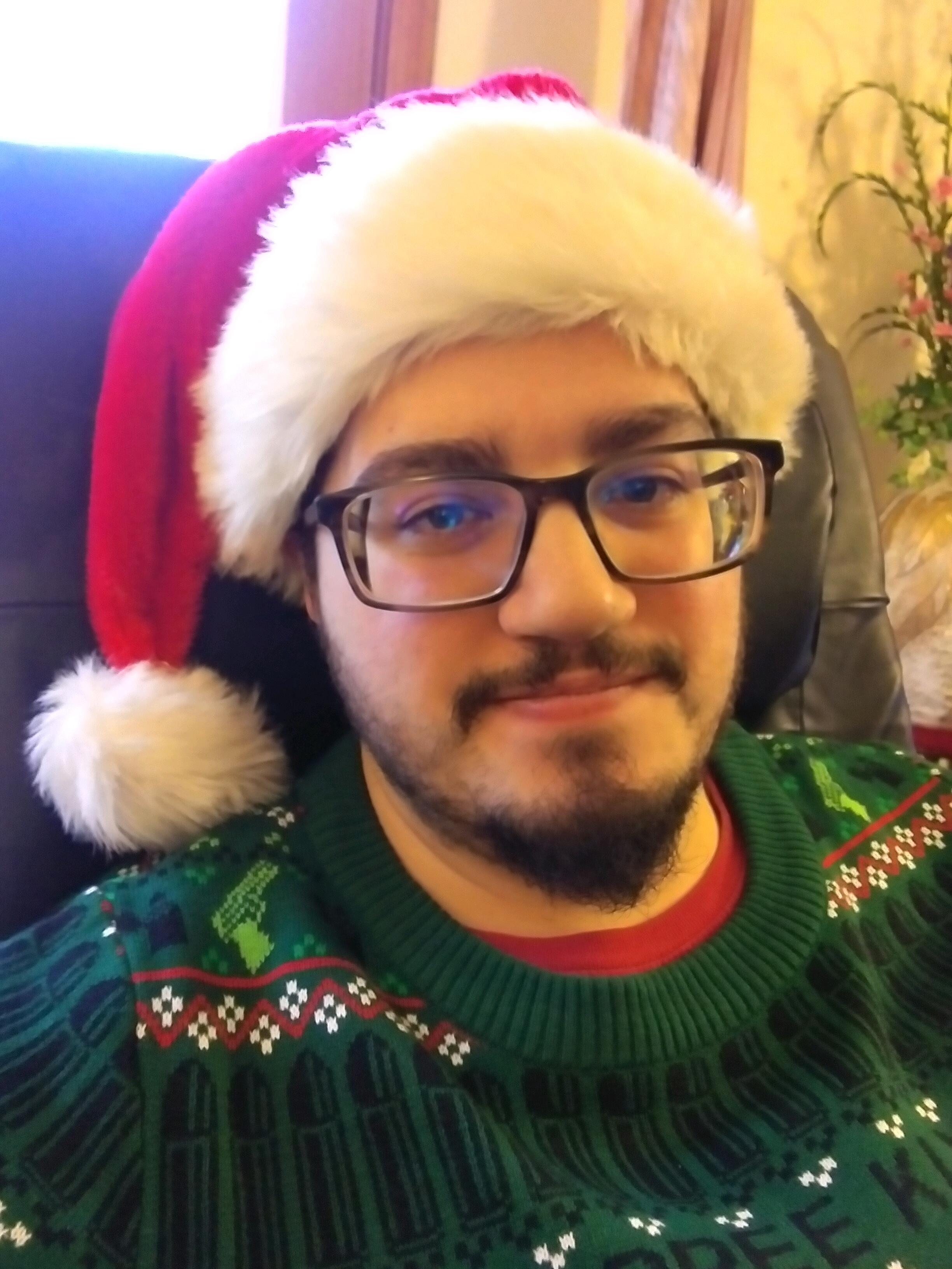 Brandon spending Christmas with Amanda and her family.