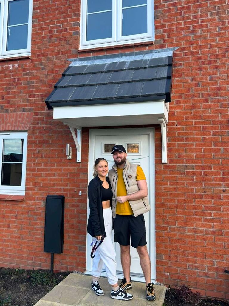 We moved into our first house!