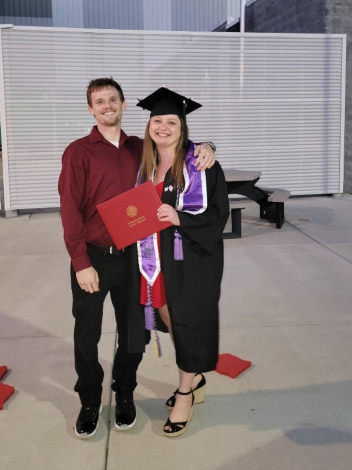 Rachiel's college graduation