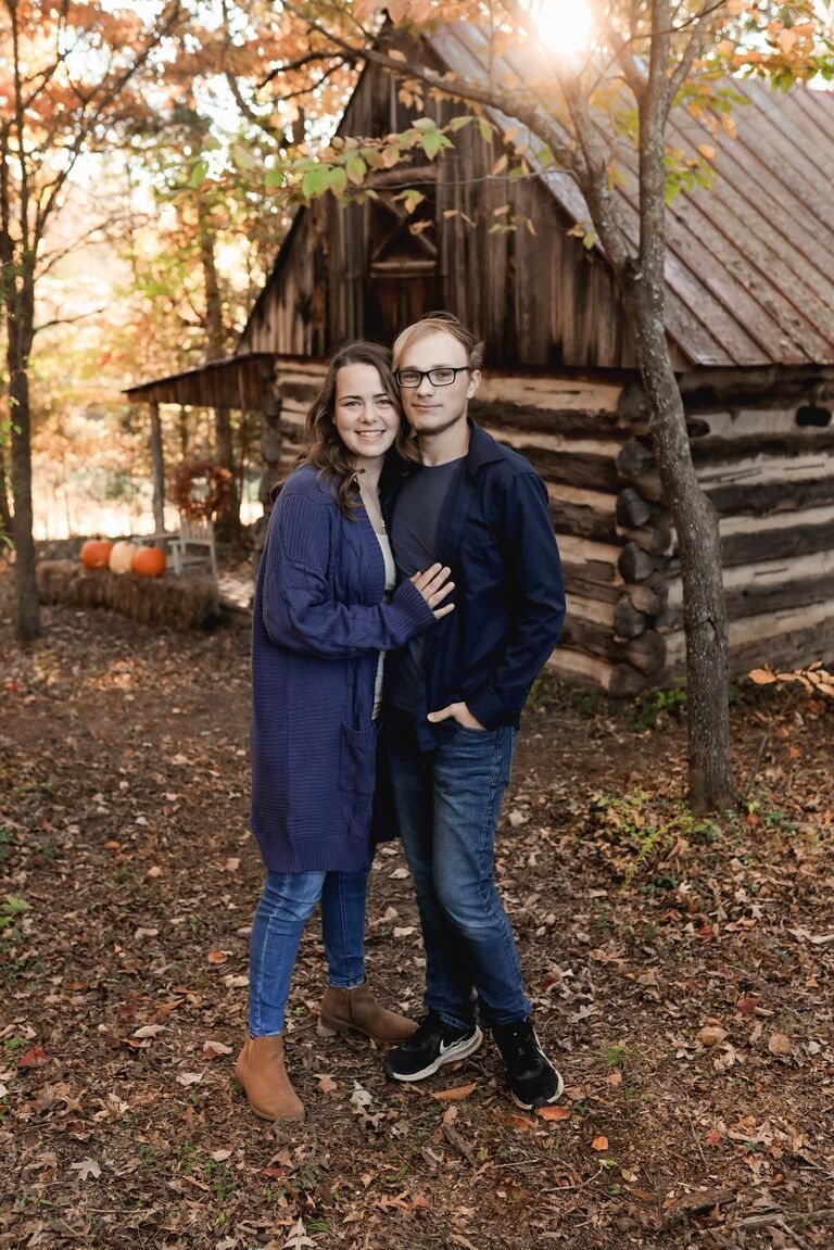 Bethany's First Family picture day with Matt's Family in NC.