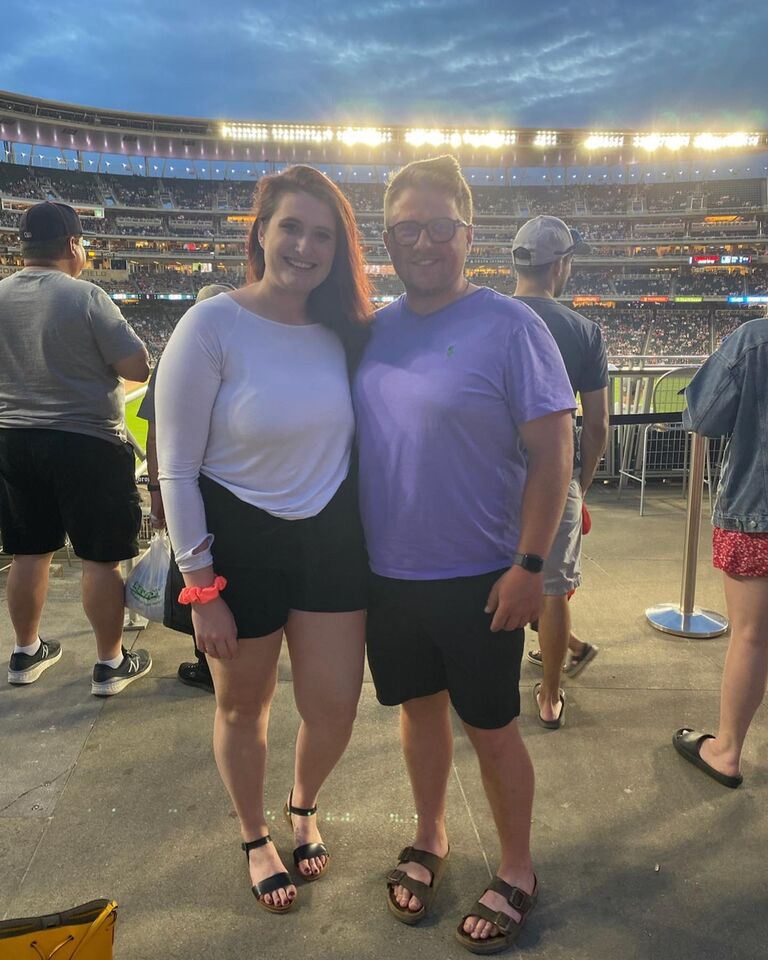 Twins game at Target Field