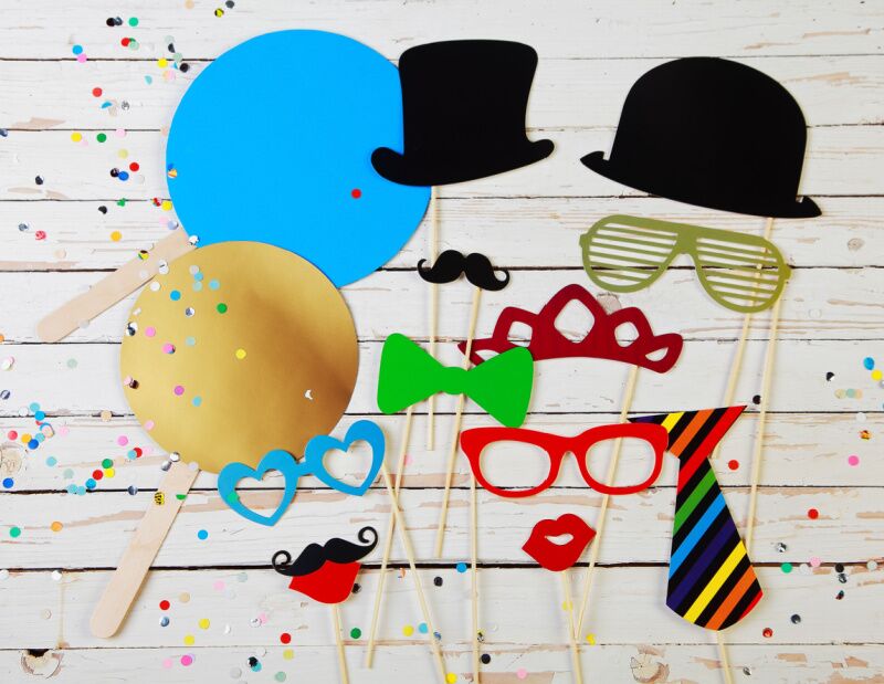 Carnival party ideas - carnival photo booth
