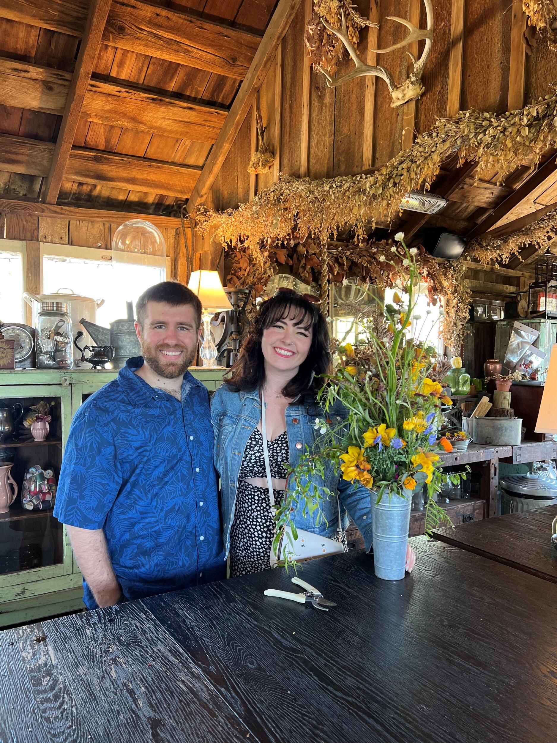 Flower picking - Winters, CA